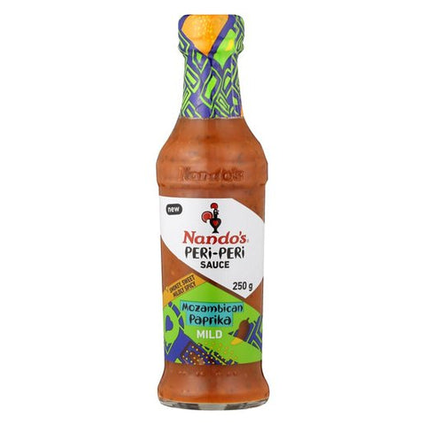 Nando's Mozambican Paprika Mild Peri-Peri Sauce Bottle 250ml