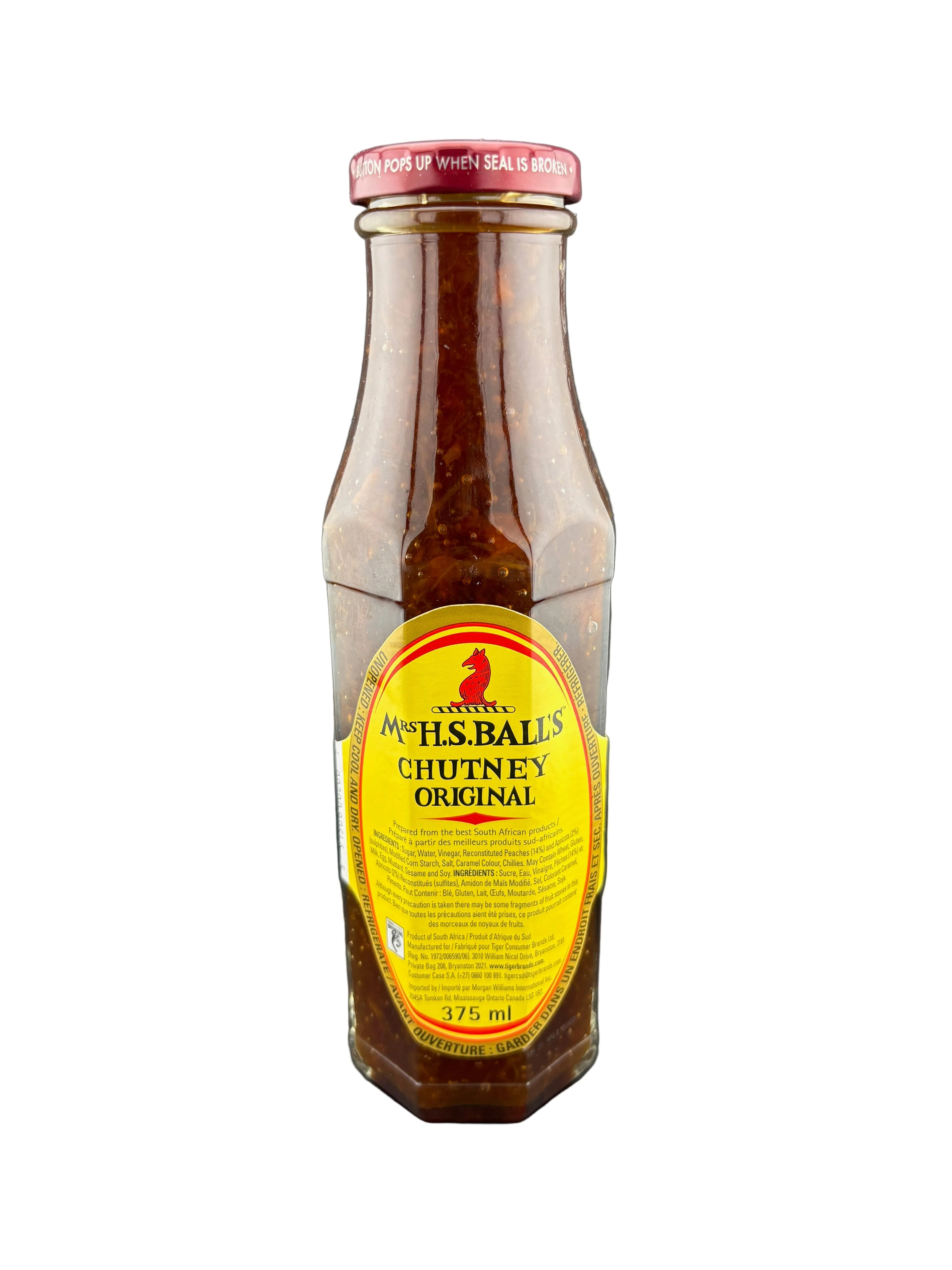 MRS BALL'S Chutney Original 375g