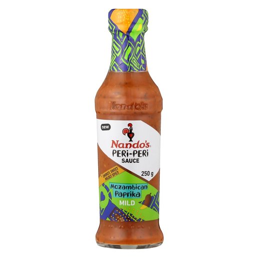 Nando's Mozambican Paprika Mild Peri-Peri Sauce Bottle 250ml