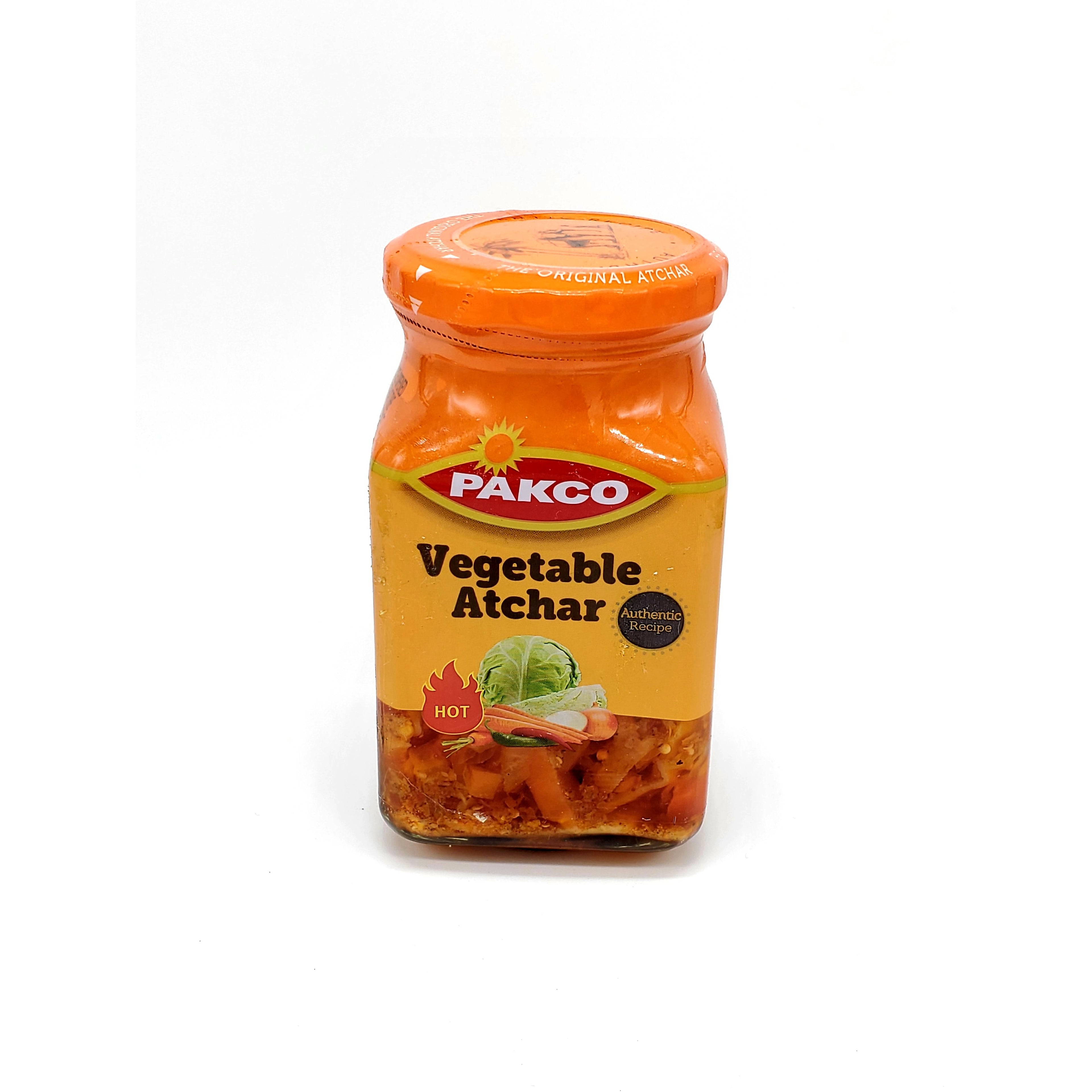 Pakco Vegetable Atchar Hot Authentic Indian 350g