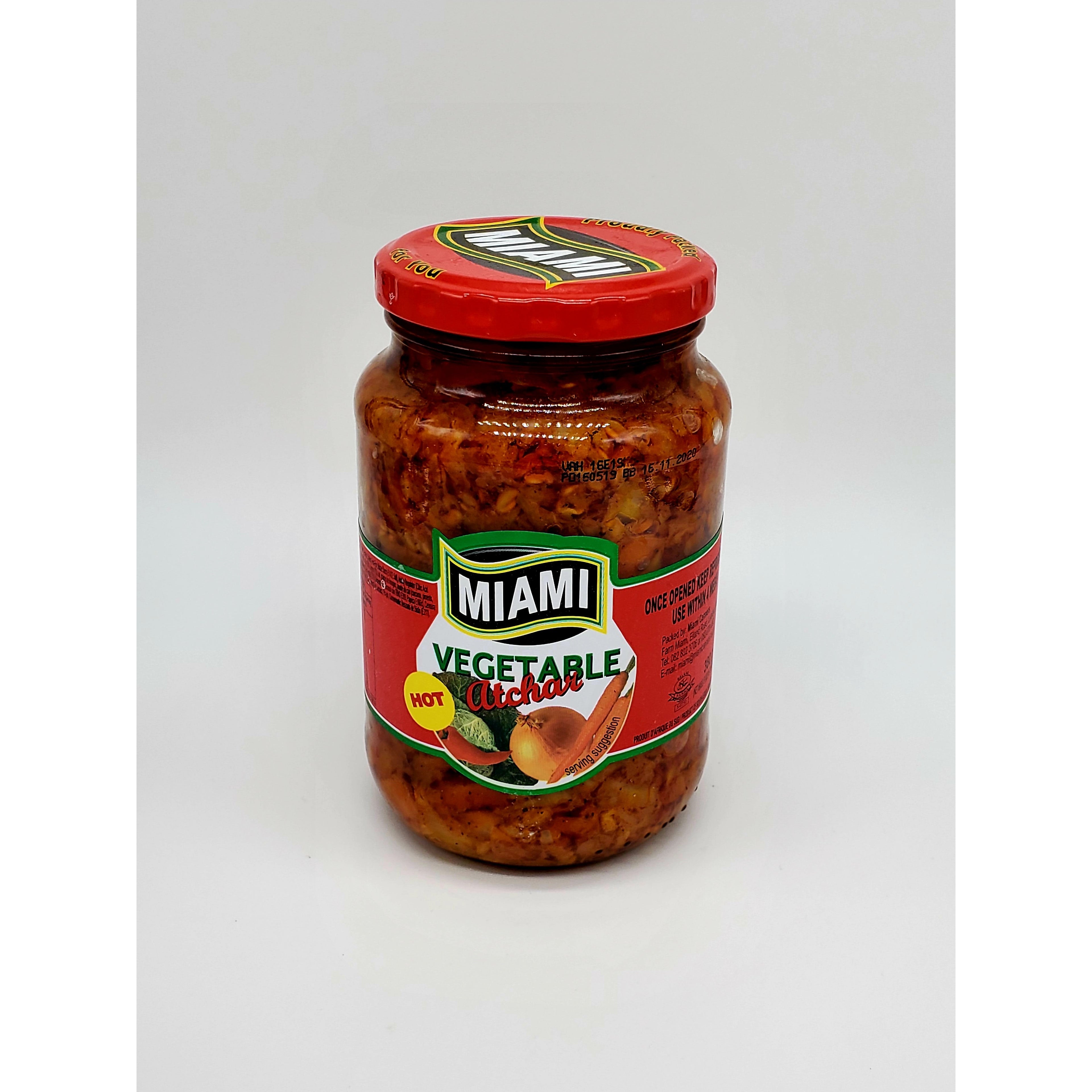 Miami Vegetable Atchar Hot 400g