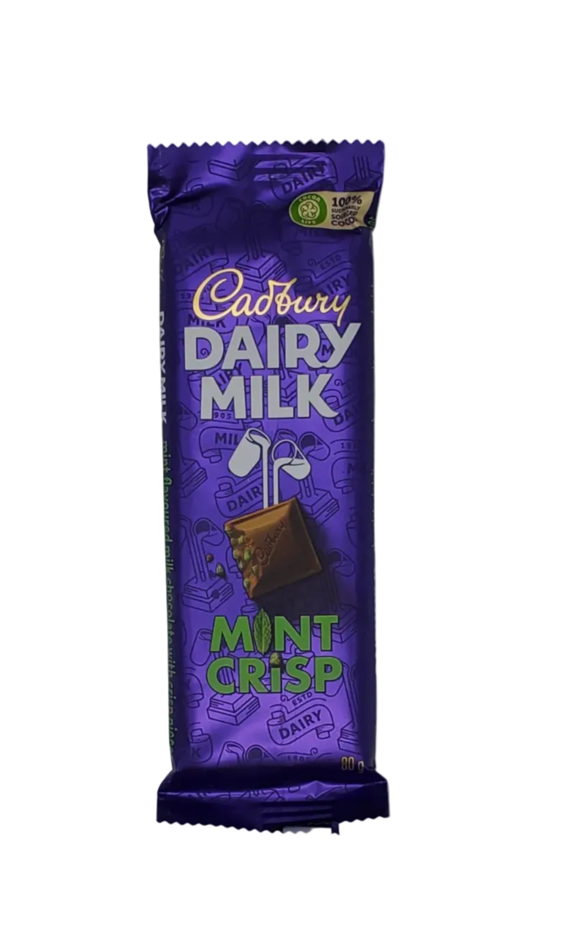 Cadbury Dairy Milk Mint Chip 80g