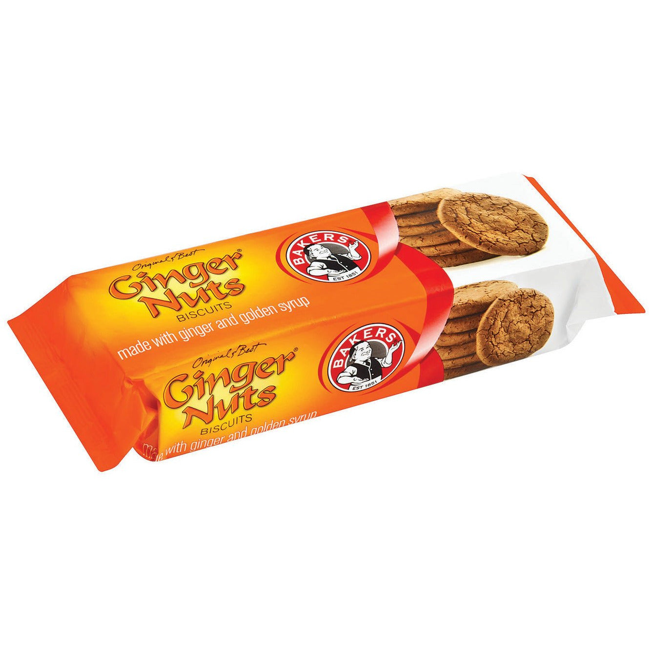 Bakers Ginger Nuts Biscuits 200g
