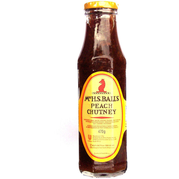 Mrs Balls Peach Chutney 470g